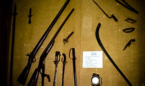 Weaponry Display at Anuradhapura Folk Museum