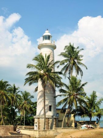 Galle fort light house - must-see in Sri Lanka