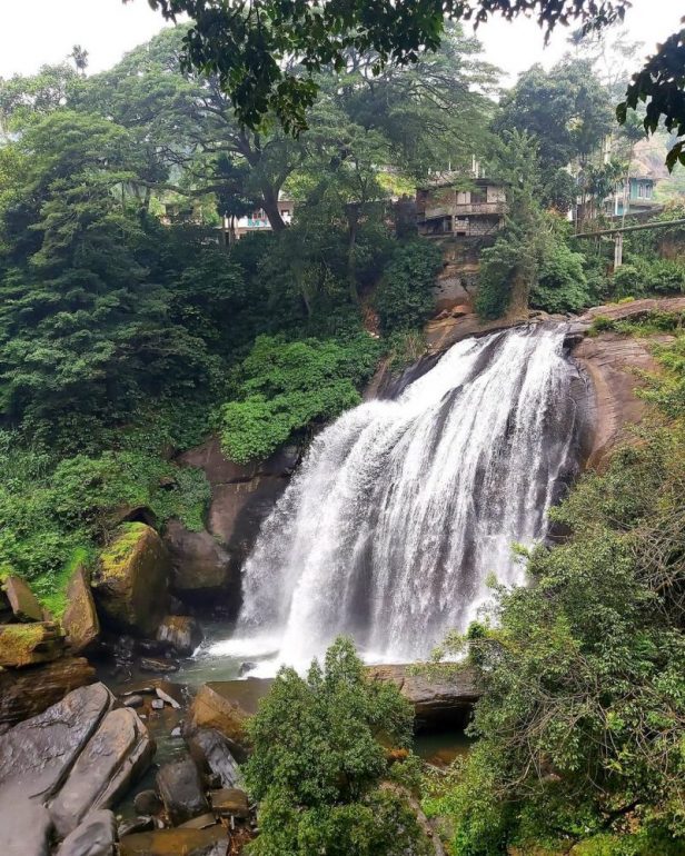 Hulu river waterfall 30km from the city of Kandy.