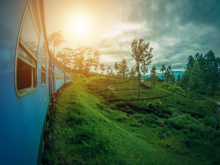 Train ride from Kandy.